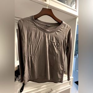 Grey mix material top. Easy to pair. Great condition
